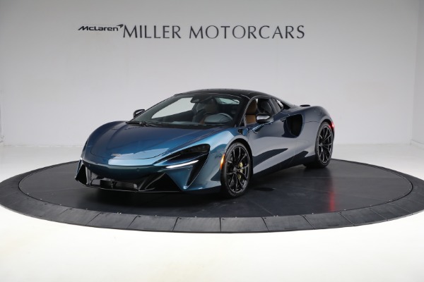 New 2025 McLaren Artura Spider TechLux for sale Sold at Alfa Romeo of Greenwich in Greenwich CT 06830 22