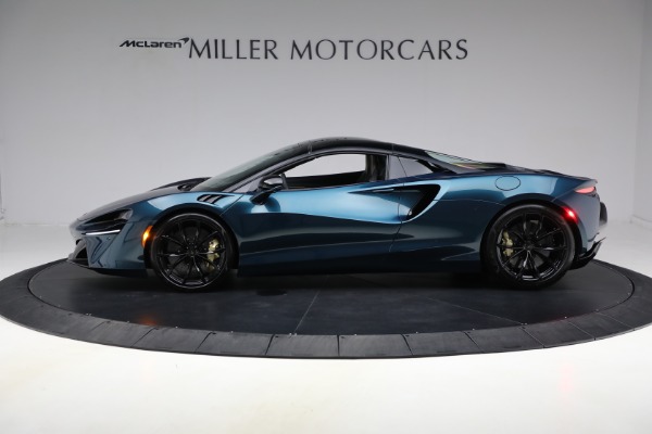 New 2025 McLaren Artura Spider TechLux for sale Sold at Alfa Romeo of Greenwich in Greenwich CT 06830 23