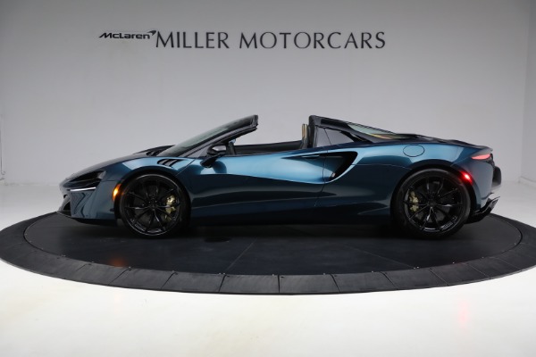 New 2025 McLaren Artura Spider TechLux for sale Sold at Alfa Romeo of Greenwich in Greenwich CT 06830 3