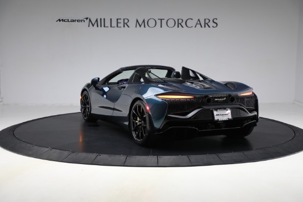 New 2025 McLaren Artura Spider TechLux for sale Sold at Alfa Romeo of Greenwich in Greenwich CT 06830 5