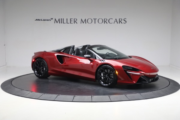 New 2025 McLaren Artura Spider TechLux for sale $331,008 at Alfa Romeo of Greenwich in Greenwich CT 06830 10