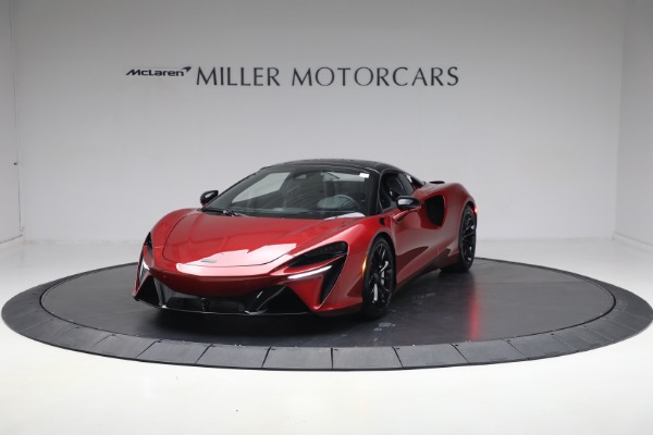 New 2025 McLaren Artura Spider TechLux for sale $331,008 at Alfa Romeo of Greenwich in Greenwich CT 06830 13