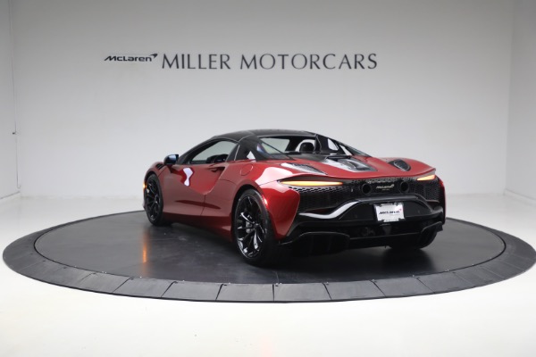 New 2025 McLaren Artura Spider TechLux for sale $331,008 at Alfa Romeo of Greenwich in Greenwich CT 06830 17