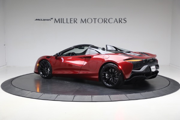 New 2025 McLaren Artura Spider TechLux for sale $331,008 at Alfa Romeo of Greenwich in Greenwich CT 06830 4