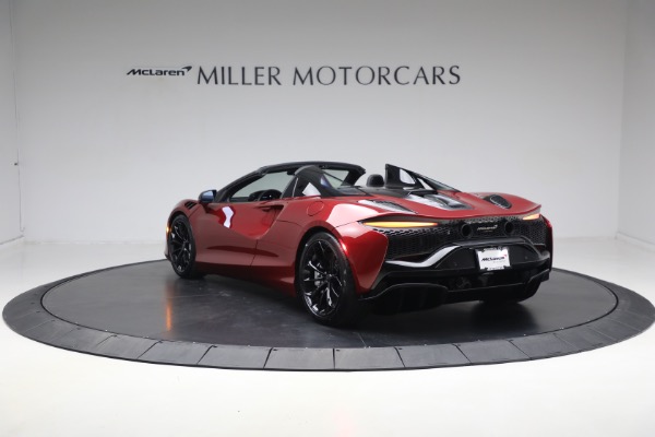 New 2025 McLaren Artura Spider TechLux for sale $331,008 at Alfa Romeo of Greenwich in Greenwich CT 06830 5