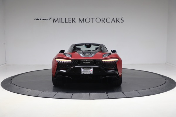 New 2025 McLaren Artura Spider TechLux for sale $331,008 at Alfa Romeo of Greenwich in Greenwich CT 06830 6