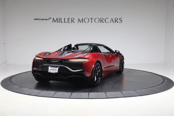 New 2025 McLaren Artura Spider TechLux for sale $331,008 at Alfa Romeo of Greenwich in Greenwich CT 06830 7
