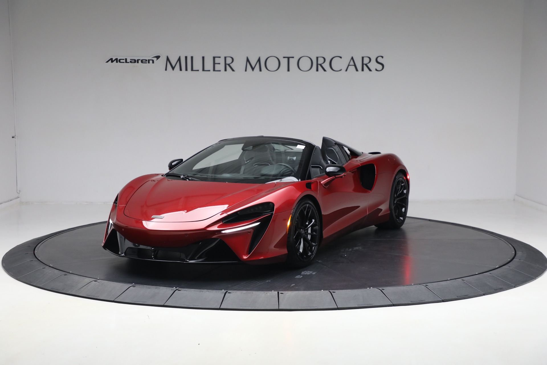 New 2025 McLaren Artura Spider TechLux for sale $331,008 at Alfa Romeo of Greenwich in Greenwich CT 06830 1