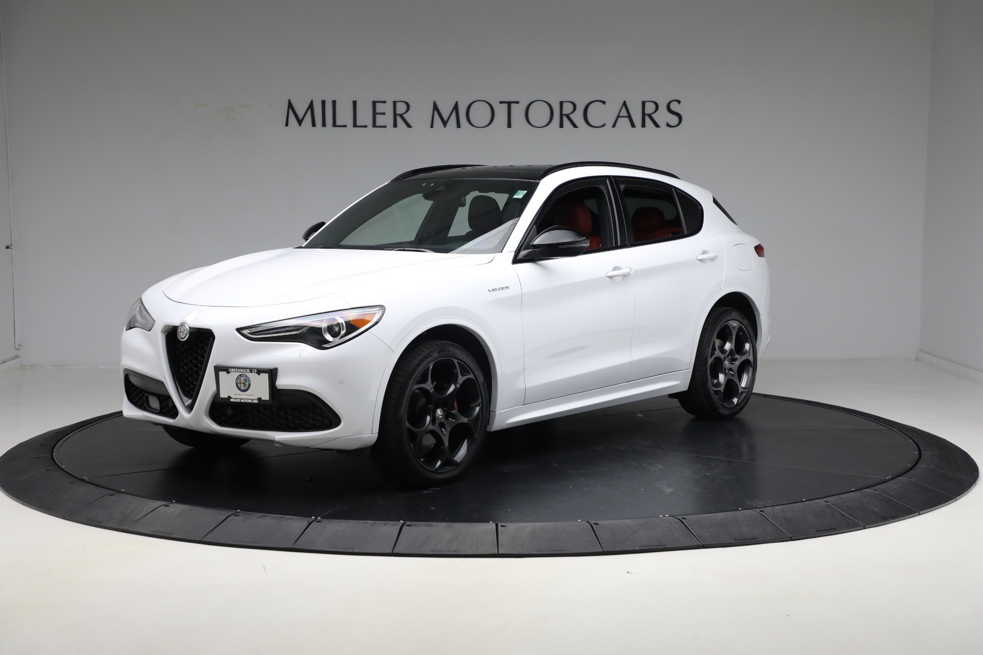 Used 2022 Alfa Romeo Stelvio Ti Veloce with VIN ZASPAKBN6N7D32644 for sale in Greenwich, CT