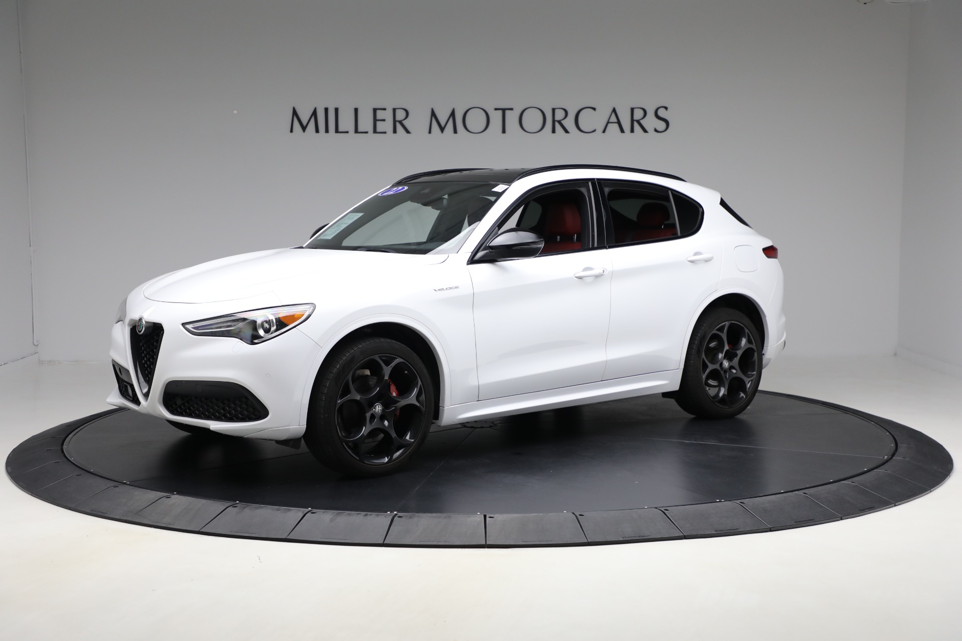 Used 2022 Alfa Romeo Stelvio Ti Veloce with VIN ZASPAKBN2N7D25786 for sale in Greenwich, CT