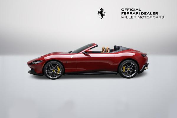 Used 2024 Ferrari Roma Spider for sale $297,900 at Alfa Romeo of Greenwich in Greenwich CT 06830 4