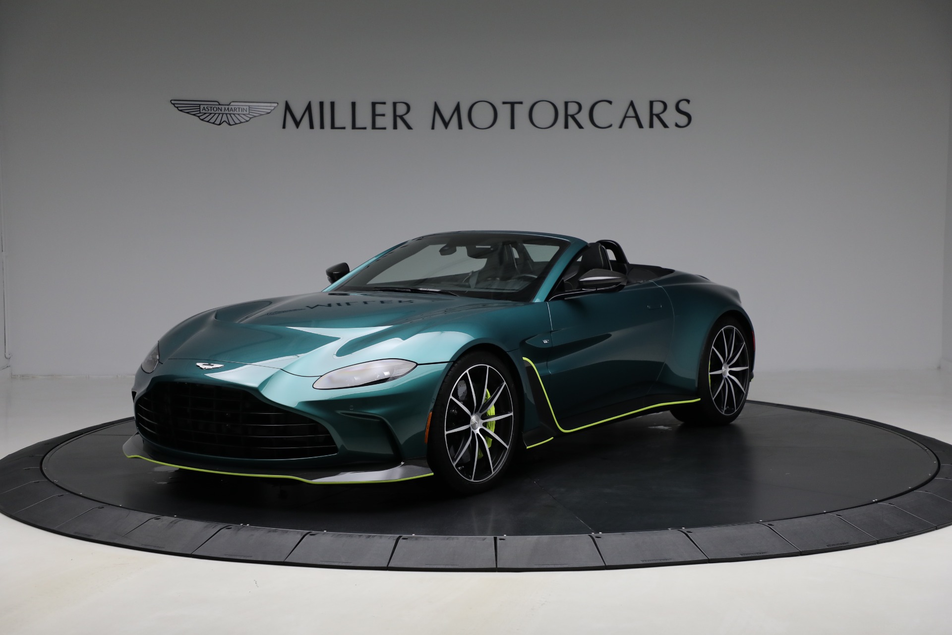 Certified 2023 Aston Martin Vantage Base with VIN SCFSMGBV1PGP08484 for sale in Greenwich, CT
