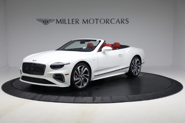 New 2025 Bentley Continental GTC Speed for sale $341,735 at Alfa Romeo of Greenwich in Greenwich CT 06830 2