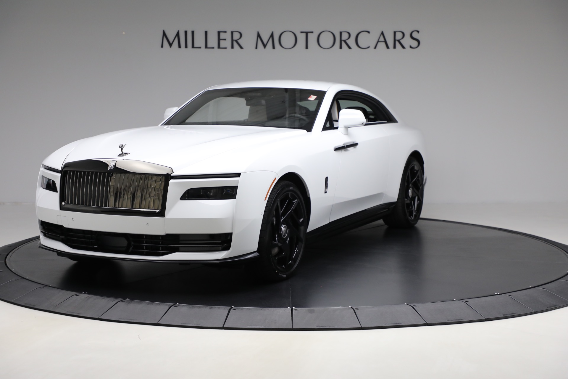 Certified 2025 Rolls-Royce Spectre Black Badge with VIN SCATK4C07SU230082 for sale in Greenwich, CT