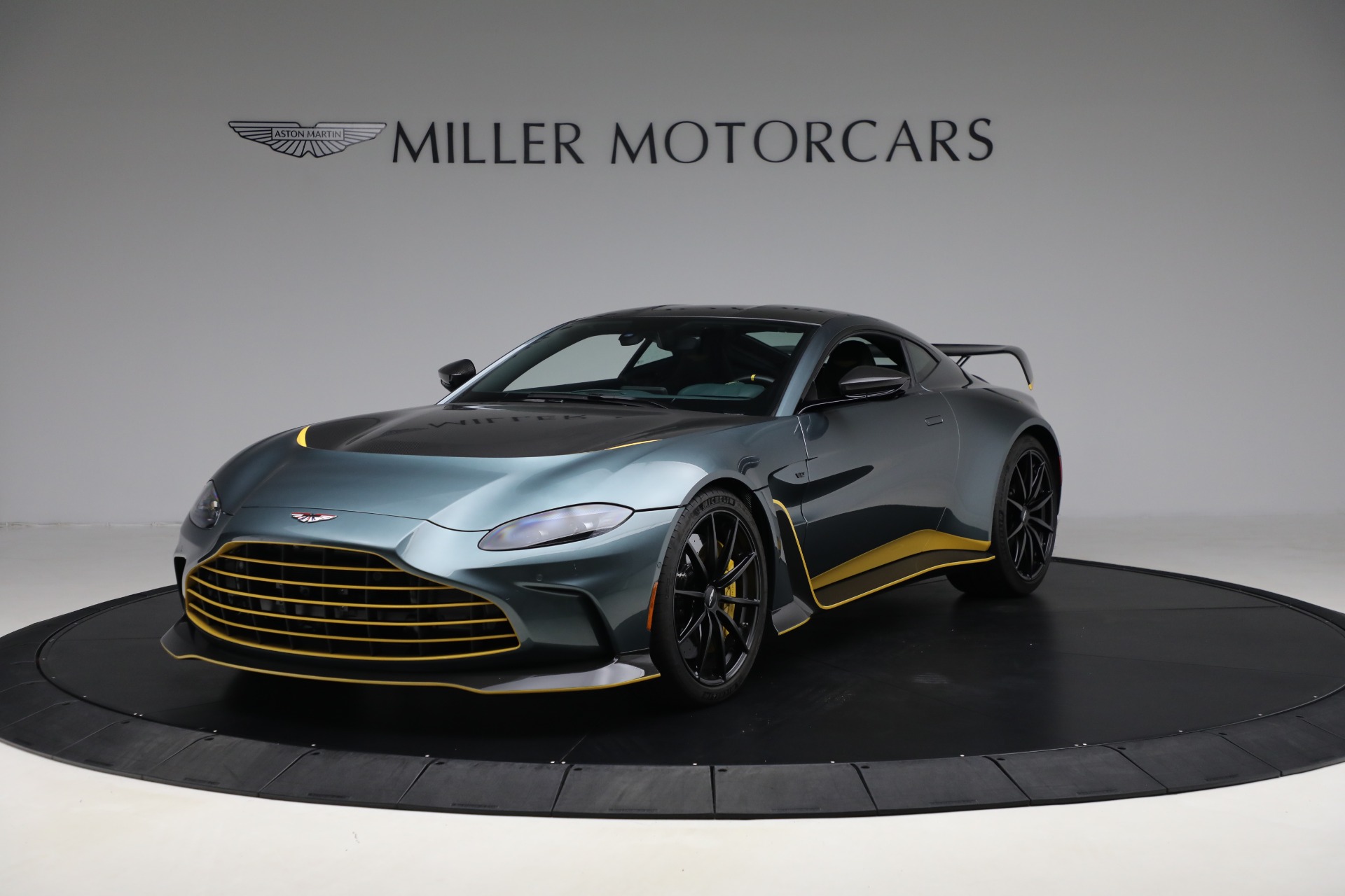 Certified 2023 Aston Martin Vantage Base with VIN SCFSMGAV3PGN08126 for sale in Greenwich, CT