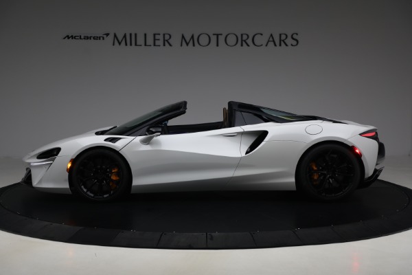New 2026 McLaren Artura Spider TechLux for sale Sold at Alfa Romeo of Greenwich in Greenwich CT 06830 3