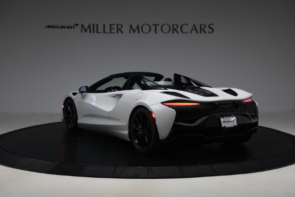New 2026 McLaren Artura Spider TechLux for sale Sold at Alfa Romeo of Greenwich in Greenwich CT 06830 5