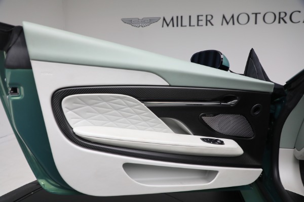 Used 2025 Aston Martin DB12 Volante for sale Call for price at Alfa Romeo of Greenwich in Greenwich CT 06830 25