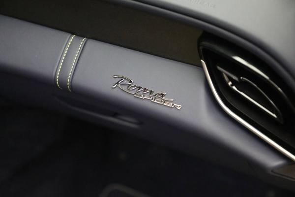 Used 2025 Ferrari Roma Spider for sale $337,900 at Alfa Romeo of Greenwich in Greenwich CT 06830 25