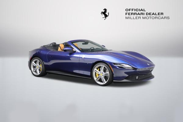 Used 2025 Ferrari Roma Spider for sale $317,900 at Alfa Romeo of Greenwich in Greenwich CT 06830 11