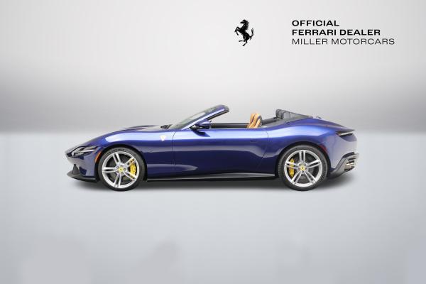 Used 2025 Ferrari Roma Spider for sale $317,900 at Alfa Romeo of Greenwich in Greenwich CT 06830 4