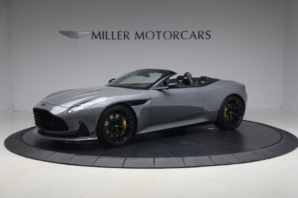 New 2026 Aston Martin DB12 Volante for sale $351,600 at Alfa Romeo of Greenwich in Greenwich CT 06830 2