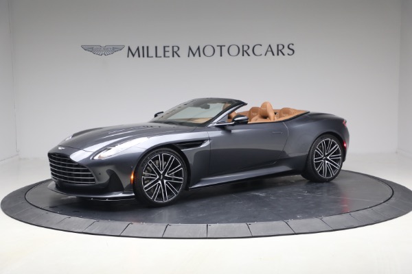 New 2026 Aston Martin DB12 Volante for sale $365,100 at Alfa Romeo of Greenwich in Greenwich CT 06830 2