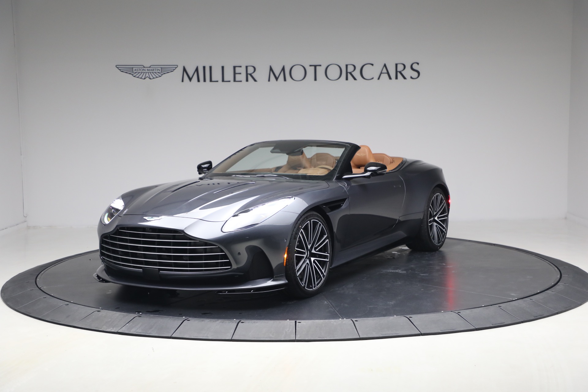 New 2026 Aston Martin DB12 Volante for sale $365,100 at Alfa Romeo of Greenwich in Greenwich CT 06830 1