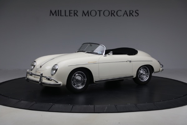 Used 1957 Porsche 356 Speedster 1600 Super for sale $434,900 at Alfa Romeo of Greenwich in Greenwich CT 06830 12