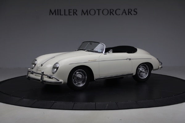 Used 1957 Porsche 356 Speedster 1600 Super for sale $434,900 at Alfa Romeo of Greenwich in Greenwich CT 06830 2