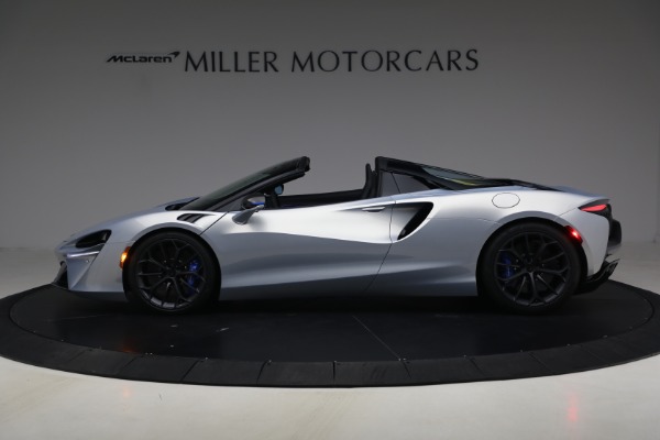 New 2026 McLaren Artura Spider Performance for sale $345,150 at Alfa Romeo of Greenwich in Greenwich CT 06830 3