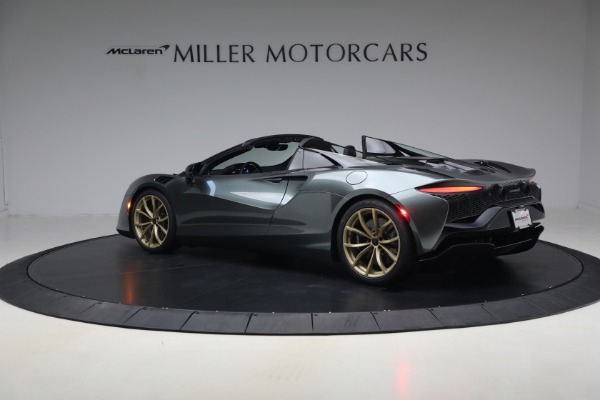 New 2026 McLaren Artura Spider Performance for sale $337,300 at Alfa Romeo of Greenwich in Greenwich CT 06830 3