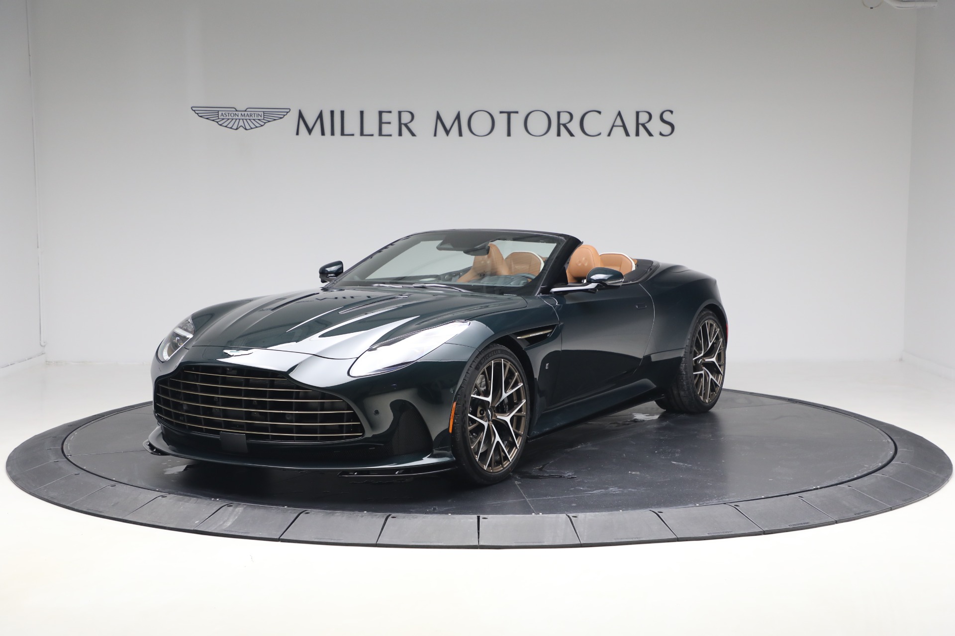 New 2026 Aston Martin DB12 Volante for sale $383,200 at Alfa Romeo of Greenwich in Greenwich CT 06830 1