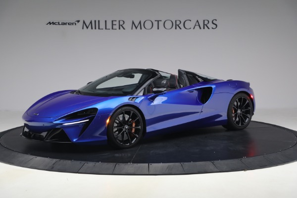 Used 2025 McLaren Artura Spider TechLux for sale Call for price at Alfa Romeo of Greenwich in Greenwich CT 06830 2