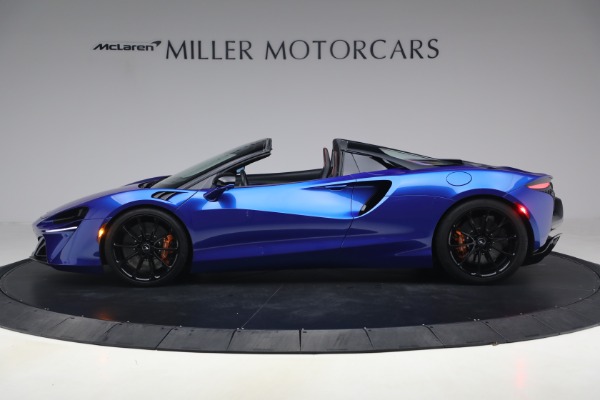 Used 2025 McLaren Artura Spider TechLux for sale Call for price at Alfa Romeo of Greenwich in Greenwich CT 06830 3