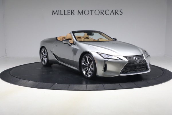 Used 2021 Lexus LC 500 Convertible for sale Sold at Alfa Romeo of Greenwich in Greenwich CT 06830 11