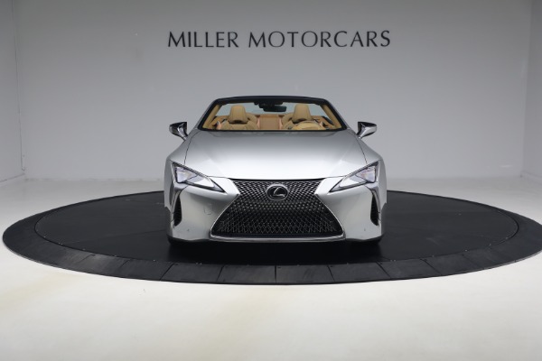 Used 2021 Lexus LC 500 Convertible for sale Sold at Alfa Romeo of Greenwich in Greenwich CT 06830 12
