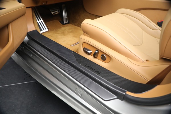 Used 2021 Lexus LC 500 Convertible for sale Sold at Alfa Romeo of Greenwich in Greenwich CT 06830 16