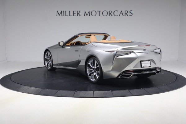 Used 2021 Lexus LC 500 Convertible for sale Sold at Alfa Romeo of Greenwich in Greenwich CT 06830 5