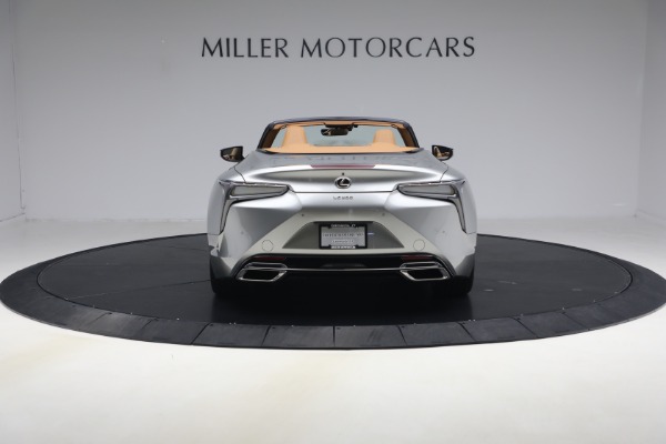 Used 2021 Lexus LC 500 Convertible for sale Sold at Alfa Romeo of Greenwich in Greenwich CT 06830 6