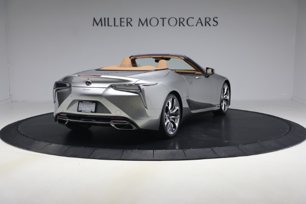 Used 2021 Lexus LC 500 Convertible for sale Sold at Alfa Romeo of Greenwich in Greenwich CT 06830 7