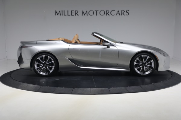 Used 2021 Lexus LC 500 Convertible for sale Sold at Alfa Romeo of Greenwich in Greenwich CT 06830 9