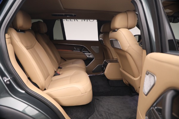 Used 2025 Land Rover Range Rover P530 Autobiography LWB for sale $153,900 at Alfa Romeo of Greenwich in Greenwich CT 06830 22
