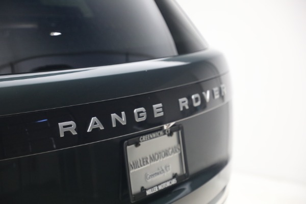 Used 2025 Land Rover Range Rover P530 Autobiography LWB for sale $153,900 at Alfa Romeo of Greenwich in Greenwich CT 06830 27