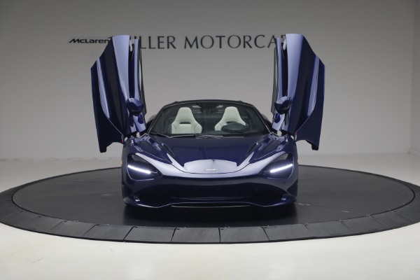 New 2027 McLaren 750S Spider TechLux for sale $437,820 at Alfa Romeo of Greenwich in Greenwich CT 06830 12