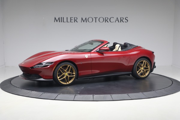 Used 2025 Ferrari Roma Spider for sale $317,900 at Alfa Romeo of Greenwich in Greenwich CT 06830 3