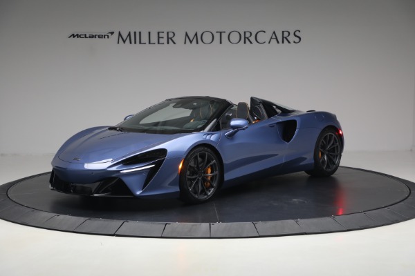 New 2026 McLaren Artura Spider Performance for sale $336,300 at Alfa Romeo of Greenwich in Greenwich CT 06830 2