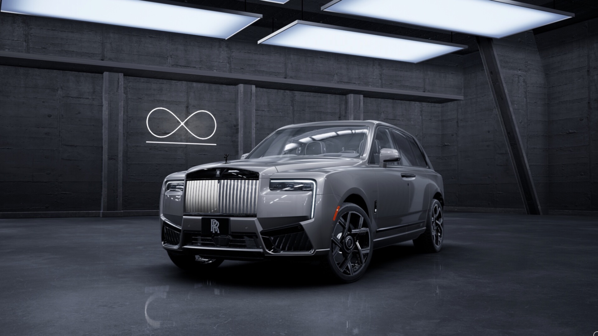 New 2027 Rolls-Royce Black Badge Cullinan for sale $576,350 at Alfa Romeo of Greenwich in Greenwich CT 06830 1