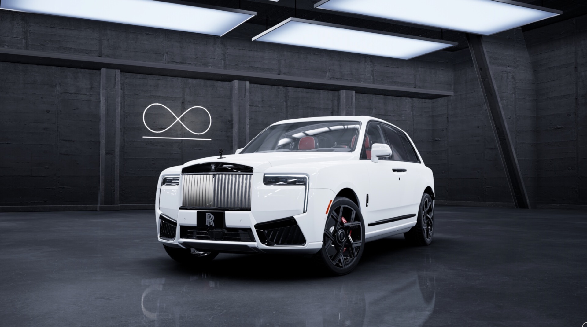 New 2027 Rolls-Royce Black Badge Cullinan for sale $588,050 at Alfa Romeo of Greenwich in Greenwich CT 06830 1
