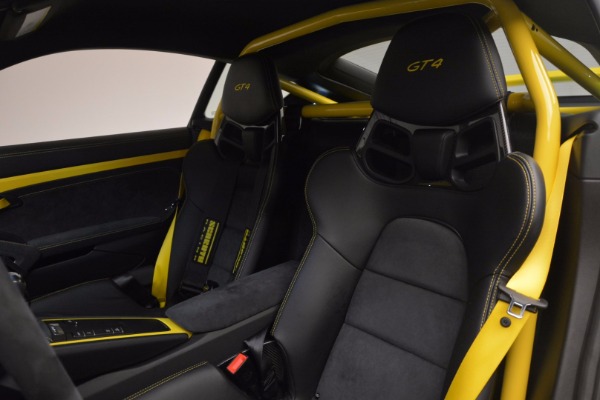 Used 2016 Porsche Cayman GT4 for sale Sold at Alfa Romeo of Greenwich in Greenwich CT 06830 15